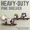 Stz 7-1/4 in. W X 24 in. D Brown Wood Shelf 1 pk 361 WOOD24-TB - alternate 4